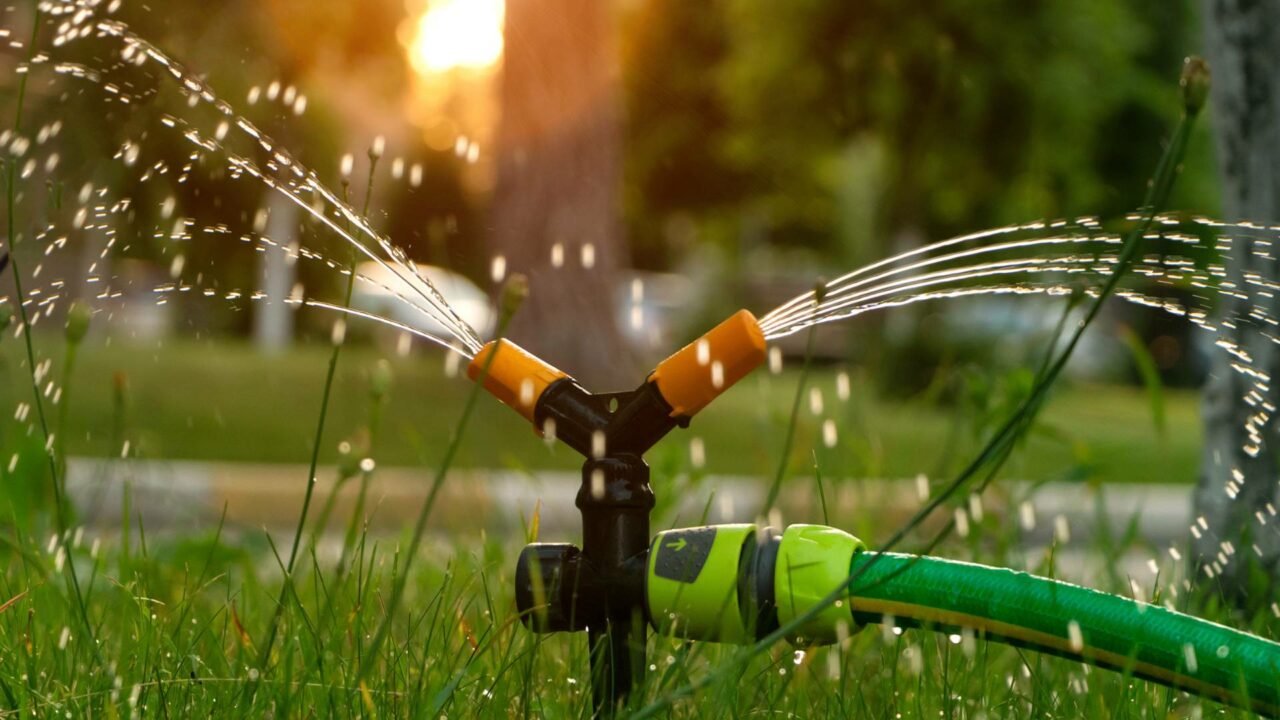 Bewässerungssystem aus dem Garten- und Landschaftsbau